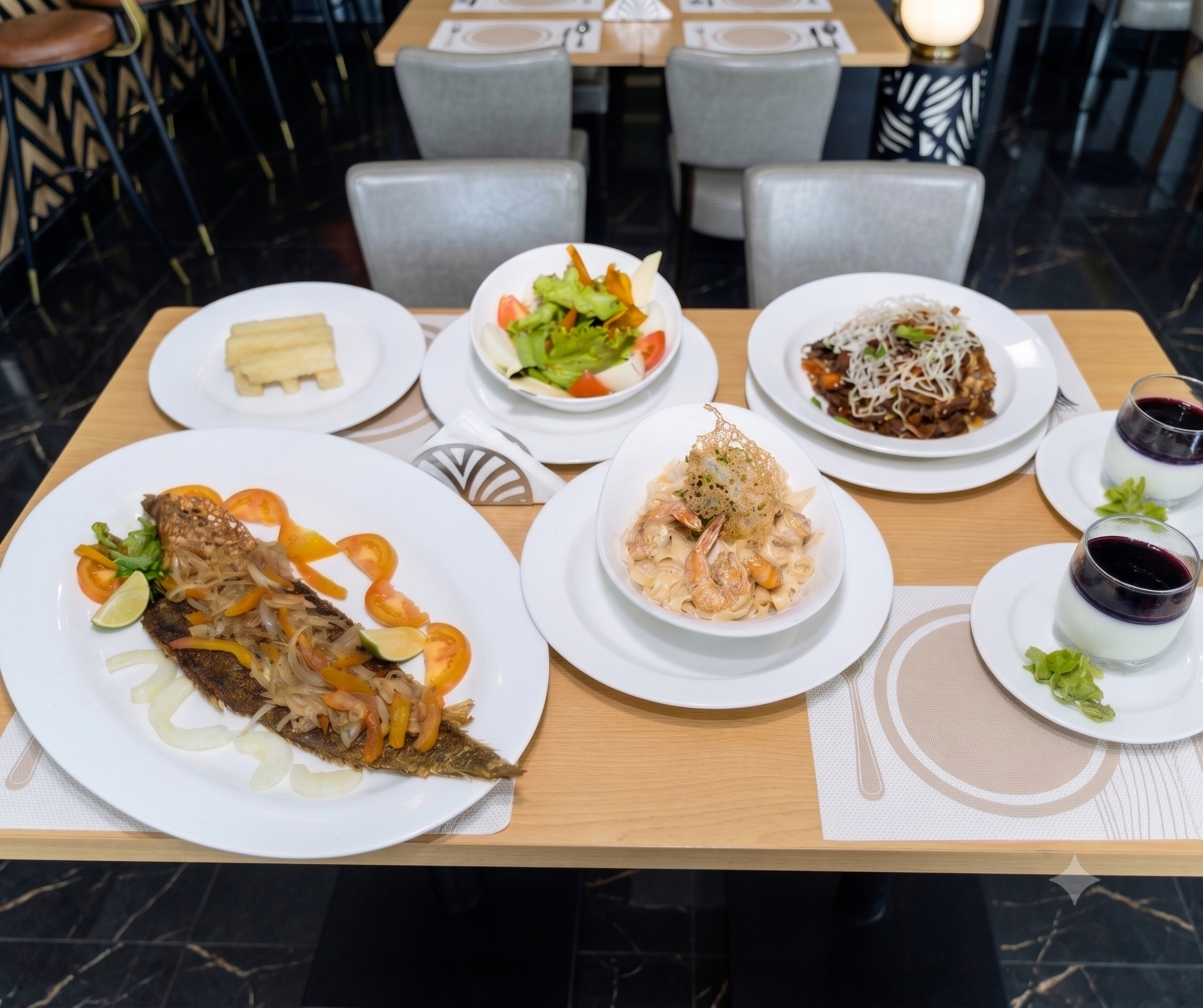 Plats du restaurant Sweet Rest Aparthotel